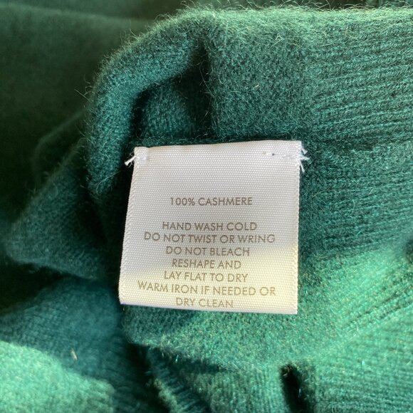 NWT White + Warren Cashmere Core V Neck Pullover Sweater - S - Picture 5 of 7